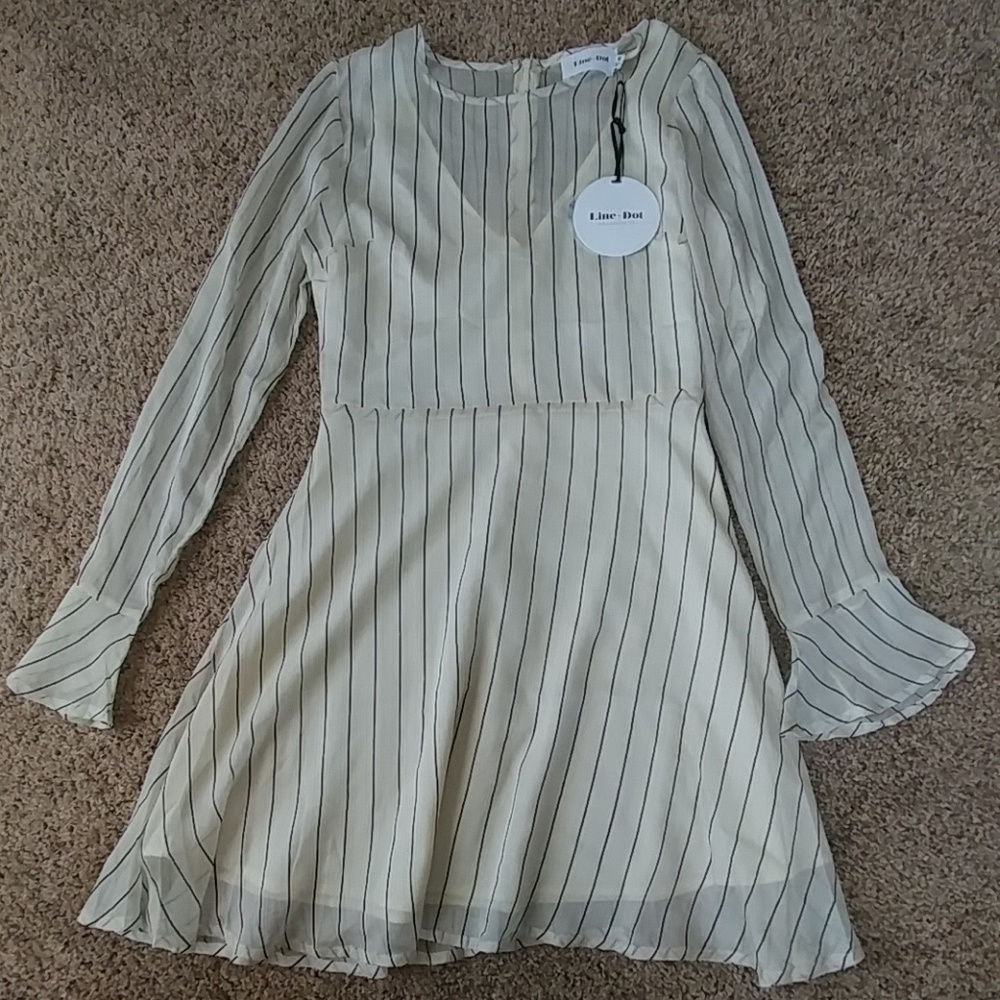 Line Dot Dress
